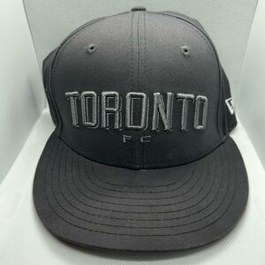 Toronto FC MLS New Era 9FIFTY Collection Spell-out Gray SnapBack Hat Cap XX